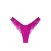 Трусики Стрінги Victoria’s Secret Lace-Trim High-Leg Thong Panty, Фуксія
