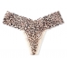 Мереживні Трусики Victoria’s Secret The Lacie Thong Panty, Leopard