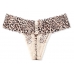 Мереживні Трусики Victoria’s Secret The Lacie Thong Panty, Leopard