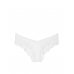 Трусики Victoria’s Secret Lace-Trim High-Leg Cheeky Panty, Білі