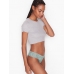 Мереживні трусики Victoria's Secret The Lacie Thong Panty, Sage Dust