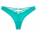 Трусики Стрінги Victoria’s Secret Strappy Back High-Leg Thong Panty, Aqua Sea
