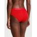 Трусики Victoria's Secret Shine Patch Hiphugger Panty, Червоні