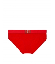 Трусики Victoria's Secret Shine Patch Hiphugger Panty, Червоні