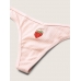 Трусики Стрінги Victoria's Secret PINK Strawberry Cotton Thong Panty
