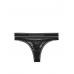 Трусики Стрінги Victoria’s Secret Logo Lace Thong Panty, Чорні