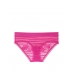 Трусики Victoria’s Secret Logo Lace Hiphugger Panty, Яскраво-рожеві