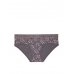 Трусики Victoria’s Secret Logo Cotton Hiphugger Panty, Сірі з серцями