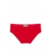 Трусики Victoria's Secret Shine Patch Hiphugger Panty, Червоні з лого VS