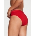 Трусики Victoria's Secret Shine Patch Hiphugger Panty, Червоні з лого VS