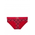 Трусики Victoria's Secret Shine Patch Hiphugger Panty, Червоні у клітинку