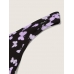 Трусики Стрінги Victoria's Secret PINK Black Butterflies Cotton Thong Panty