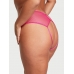 Трусики з відкритим доступом Victoria’s Secret Open-Back Fishnet Cheeky Panty, Рожеві