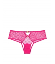 Трусики з відкритим доступом Victoria’s Secret Open-Back Fishnet Cheeky Panty, Рожеві
