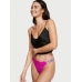 Трусики Зі Стразами Victoria's Secret Very Sexy Shine Strap Thong Panty, Bombshell Pink