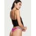Трусики Зі Стразами Victoria's Secret Very Sexy Shine Strap Thong Panty, Bombshell Pink