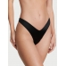 Трусики Стрінги Victoria’s Secret Strappy Back High-Leg Thong Panty, Чорні