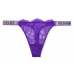 Трусики Зі Стразами Victoria's Secret Very Sexy Shine Strap Thong Panty, Bombshell Violet