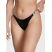 Трусики Стрінги з камінцями Victoria’s Secret Very Sexy Shine Strap Thong Panty, Чорні
