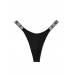 Трусики Стрінги з камінцями Victoria’s Secret Very Sexy Shine Strap Thong Panty, Чорні