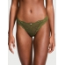 Трусики Victoria's Secret Very Sexy Rose Lace High-Leg Thong Panty, Woodland Green