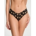 Трусики Чікі Victoria’s Secret Printed High-Leg Cheeky Panty, Black Jaguars