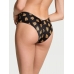 Трусики Чікі Victoria’s Secret Printed High-Leg Cheeky Panty, Black Jaguars