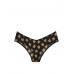 Трусики Чікі Victoria’s Secret Printed High-Leg Cheeky Panty, Black Jaguars