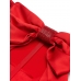 Трусики Стрінги з камінцями Victoria’s Secret Satin Twinkle Bow V-String Panty, Червоні
