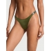 Трусики Стрінги з камінцями Victoria’s Secret Very Sexy Shine Strap Thong Panty, Woodland Green