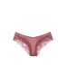 Трусики Victoria’s Secret Lace-Trim High-Leg Cheeky Panty, Vintage Rose