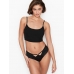 Трусики Victoria's Secret Strappy Lace Cheeky Panty, Чорні