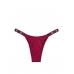 Трусики Бразиліани з камінцями Victoria’s Secret Very Sexy Shine Strap Brazilian Panty, Campari Red