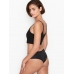 Трусики Victoria's Secret Strappy Lace Cheeky Panty, Чорні