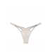 Трусики Стрінги з камінцями Victoria’s Secret Very Sexy Shine Starstruck Shine High-Leg Thong Panty, Silver Pearl