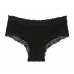 Трусики Чіки Victoria's Secret Pink Wink Lace-Trim Cheeky Panty, Чорні