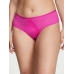 Трусики Чікі Victoria’s Secret Icon Lace Cheeky Panty, Яскраво-рожеві