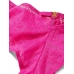 Трусики Чікі Victoria’s Secret Icon Lace Cheeky Panty, Яскраво-рожеві