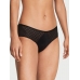 Трусики Чікі Victoria’s Secret Icon Lace Cheeky Panty, Чорні