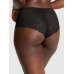 Трусики Чикі Victoria's Secret PINK No-Show Cheeky Panty, Чорні Lights Print