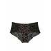 Трусики Чикі Victoria's Secret PINK No-Show Cheeky Panty, Чорні Lights Print