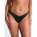 Трусики Стрінги Victoria’s Secret Strappy Back High-Leg Thong Panty, Темно-зелені