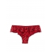 Трусики Чіки Victoria’s Secret Satin Flutter Cheeky Panty, Black 
