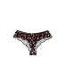 Трусики Чіки Victoria’s Secret Satin Flutter Cheeky Panty, Black Chocolates