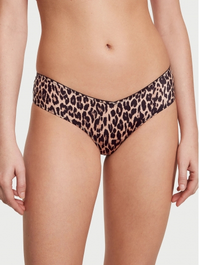 Трусики Чікі Victoria’s Secret Strappy-Back High-Leg Cheeky Panty, Sexy Leopard