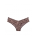 Трусики Чікі Victoria’s Secret Strappy-Back High-Leg Cheeky Panty, Sexy Leopard