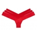 Трусики Victoria's Secret Very Sexy Banded Strappy Cheeky Panty, Red