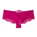 Трусики Victoria's Secret Very Sexy Micro Lace Inset Cheeky Panty, Фуксія