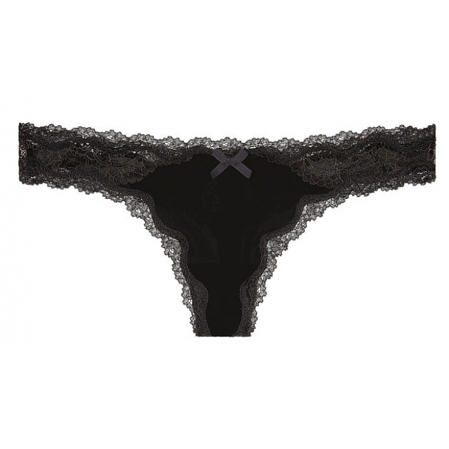 Мереживні трусики Lace-trim Thong Panty