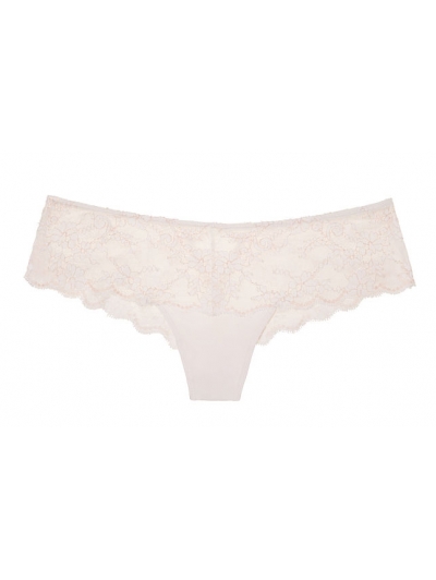 Мереживні трусики Lace & Dot Mesh Hipster Thong Panty